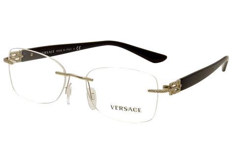 versace glassrrame|versace rimless glasses for women.